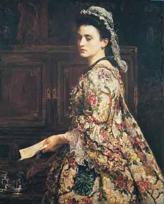 Sir John Everett Millais Vanessa China oil painting art